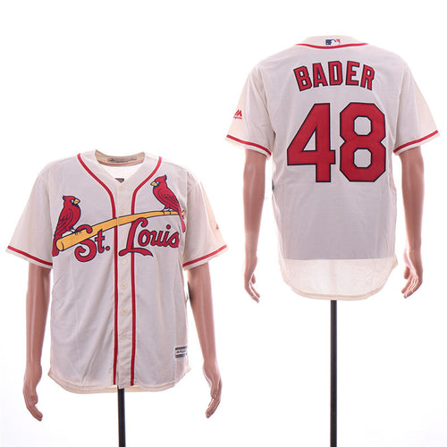 Custom #0 BADER Retro Stitched Baseball Jersey - Classic Edition