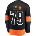 P.Flyers #79 Carter Hart Supporters Branded Alternate Premier Breakaway Player Jersey Stitched American Hockey Jerseys
