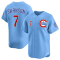 Custom #7 Blue 2024 CHC Baseball Shirt Top