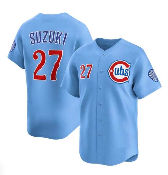 Custom #27 Blue 2024 CHC Baseball Shirt Top
