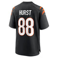 C.Bengals #88 Hayden Hurst Black Game Jersey Stitched American Football Jerseys