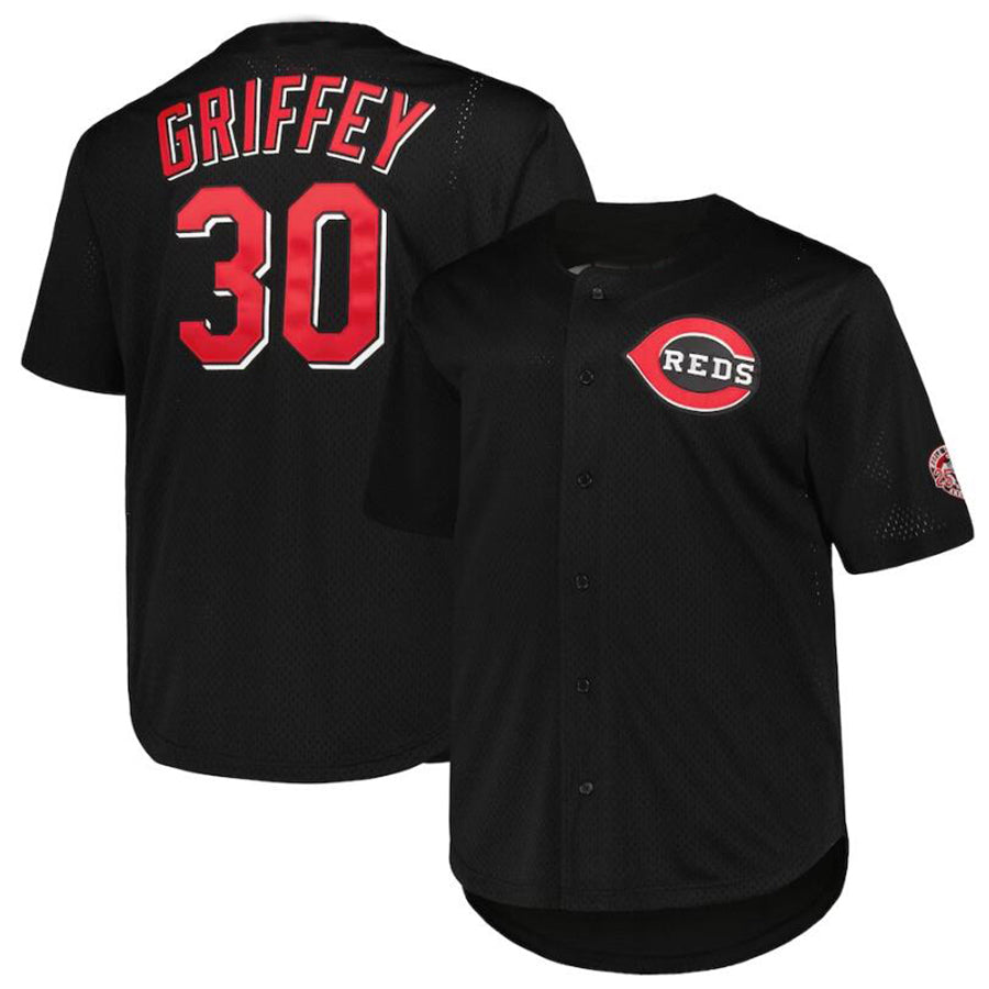 Custom #30 Black CIN Baseball Shirt Top