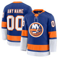 Custom NY.Islanders Supporters Home Premium Jersey - Royal Stitched American Hockey Jerseys