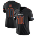 Custom #10 Black DEN Football Shirt Top