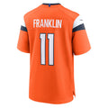 Custom #11 Orange DEN Football Shirt Top