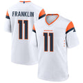 Custom #11 White DEN Football Shirt Top