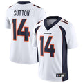Custom #14 White DEN Football Shirt Top