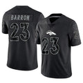 Custom #23 Black DEN Football Shirt Top