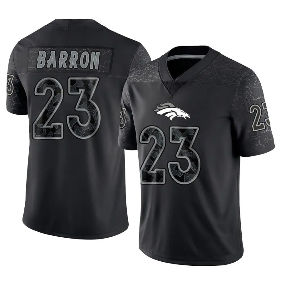 Custom #23 Black DEN Football Shirt Top