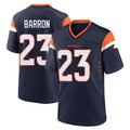 Custom #23 Navy DEN Football Shirt Top