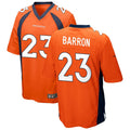 Custom #23 Orange DEN Football Shirt Top
