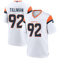 Custom #92 White DEN Football Shirt Top