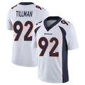 Custom #92 White DEN Football Shirt Top