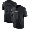 Custom #3 Black DAL Football Shirt Top