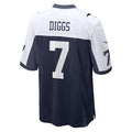 Custom #7 Navy DAL Football Shirt Top