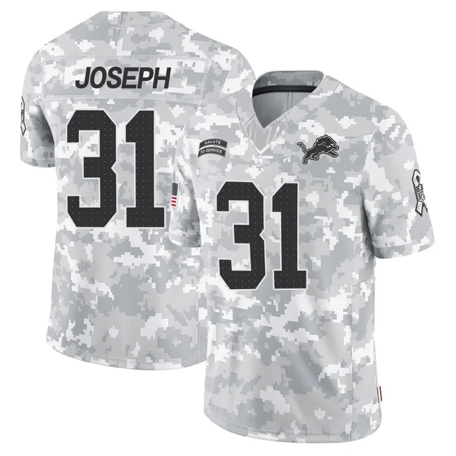 Custom #31 DET Football Shirt Top