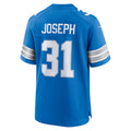 Custom #31 Blue DET Football Shirt Top