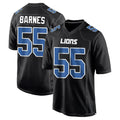 Custom #55 Black DET Football Shirt Top