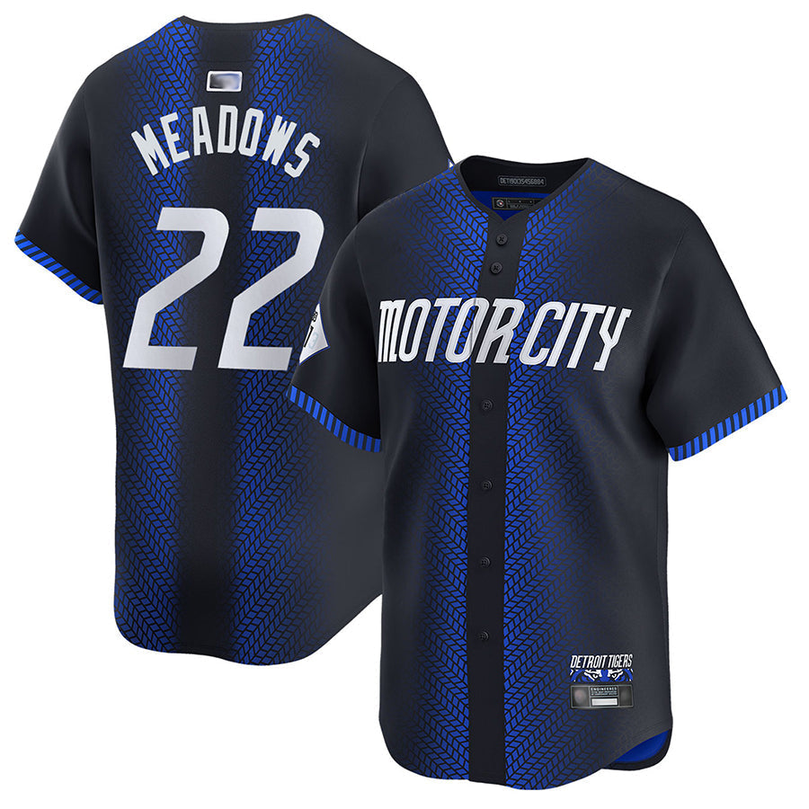 Custom #22 City Connect DET Baseball Shirt Top