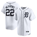 Custom #22 White DET Baseball Shirt Top