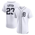 Custom #23 White DET Baseball Shirt Top