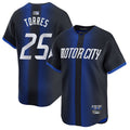 Custom #25 City Connect DET Baseball Shirt Top