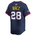 Custom #28 Navy All Star DET Baseball Shirt Top
