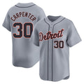 Custom #30 Grey DET Baseball Shirt Top