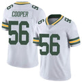 Custom #56 White GB Football Shirt Top