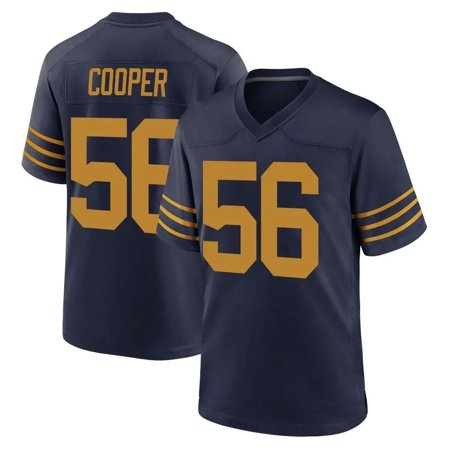 Custom #56 Navy 1923 GB Football Shirt Top