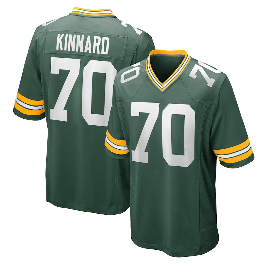 Custom #70 Green GB Football Shirt Top