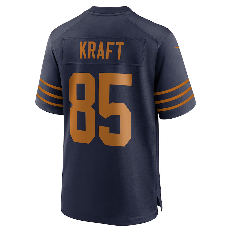 Custom #85 Navy 1923 GB Football Shirt Top