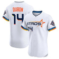 Custom #14 White City Connect HOU Baseball Shirt Top