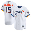 Custom #15 White City Connect HOU Baseball Shirt Top
