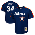 Custom #34 Navy 1988 HOU Baseball Shirt Top