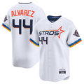 Custom #44 White City Connect HOU Baseball Shirt Top