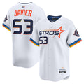 Custom #53 White City Connect HOU Baseball Shirt Top