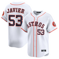 Custom #53 White HOU Baseball Shirt Top