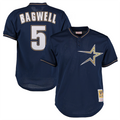 Custom #5 Navy 1997 HOU Baseball Shirt Top
