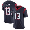 Custom #13 Navy HOU Football Shirt Top