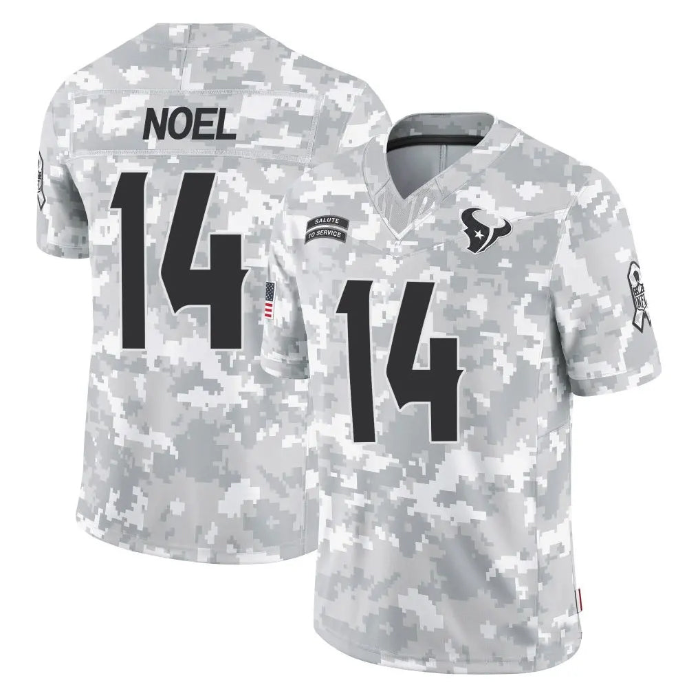 Custom #14 HOU Football Shirt Top