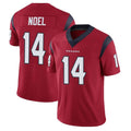 Custom #14 Red HOU Football Shirt Top