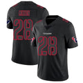 Custom #28 Black HOU Football Shirt Top