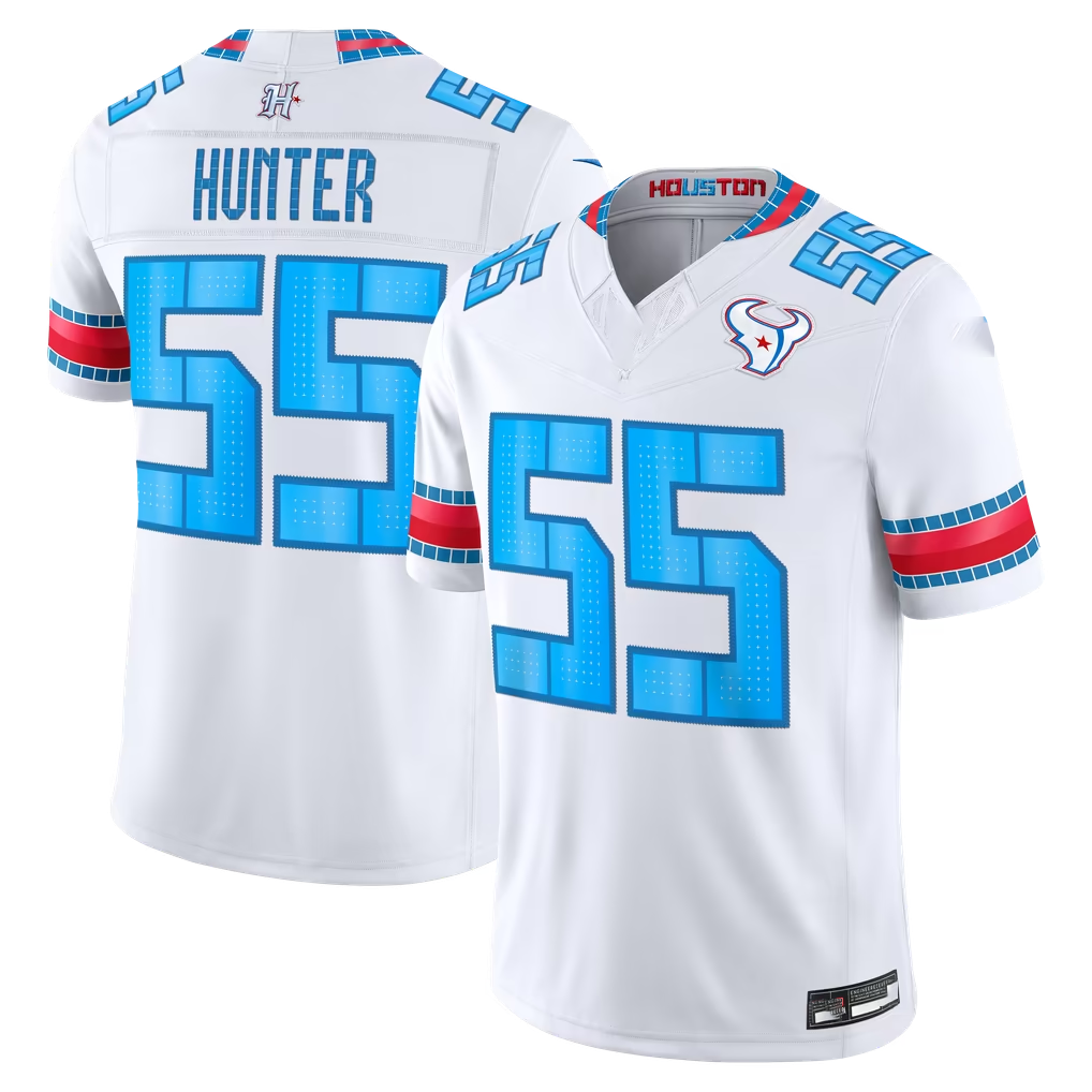 Reast H.Texans #55 Danielle Hunter White 2026 Rivalries Collection Limited Stitched Jerseys