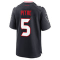 Custom #5 Navy HOU Football Shirt Top
