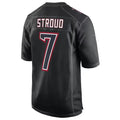 Custom #7 Black HOU Football Shirt Top