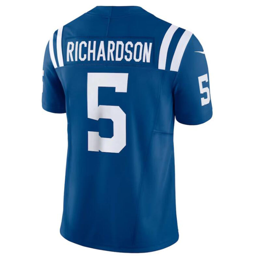Custom #5 Royal IND Football Shirt Top
