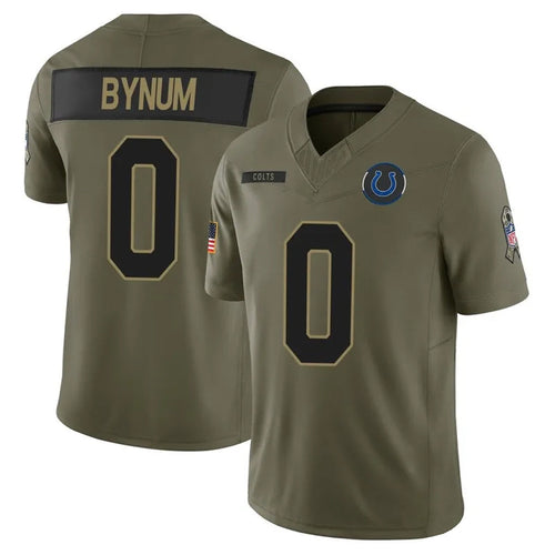 Custom #0 Olive IND Football Shirt Top