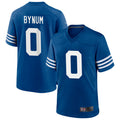 Custom #0 Royal IND Football Shirt Top
