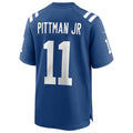 Custom #11 Royal IND Football Shirt Top